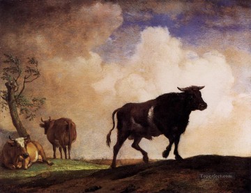 Taureau Vache Bœuf œuvres - Paulus Potter Le Taureau